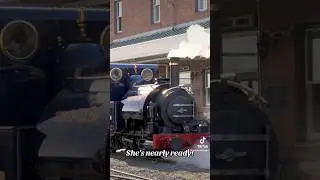 Still can’t get over the blue!! 🤩 #Talyllyn #SteamTrain #Trainspotting #Restoration #Railway #Wales