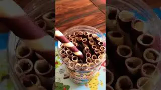 Can you make a ball from chocolate stick? #shorts