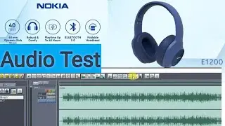 NOKIA E1200 audio test DAN ISK HP 960B