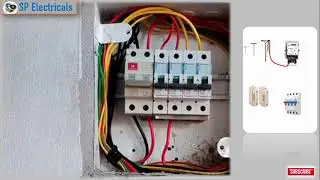 4 Single Pole MCB and 1 DP MCB full connection in MCB Box ।। MCB connection ।। mcb wiring connection