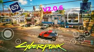 Game Hub Emulator 2.0.6 Cyberpunk 2077 Gameplay