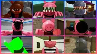 Piggy: Scary Series RP Mode All Jumpscares!!