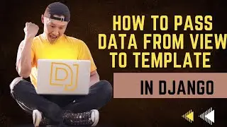 how to pass data form view to template in djanjo| learn django| django tutorial| django| rising tech
