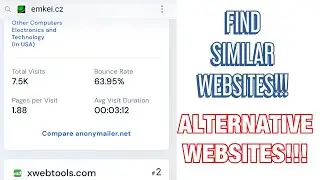 How to Find Similar / Alternative Websites
