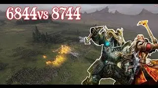 BIGGEST BATTLE EVER IN TOTAL WAR WARHAMMER!! 8,744 VS 6,844 |Vanilla|
