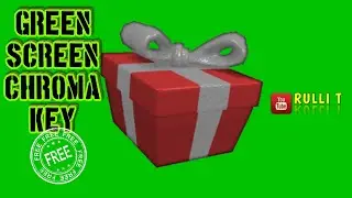 Green Screen HD [1080p] - GIFT BOX SWAYING animation 🔊 sound