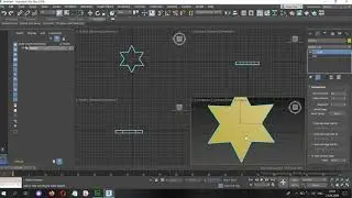 3ds MAX. Создаем звезду в форме ракушки.
