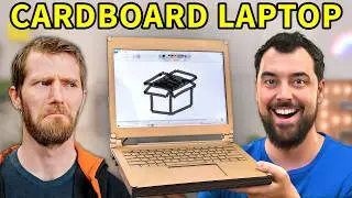 DIY Cardboard Laptop (with functioning Framework core)