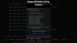 Happy Birthday Using Python