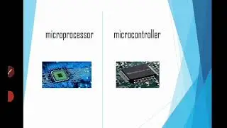 microprocessor vs microcontroller