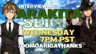 Vtuber Interviews: Arakita Seigi