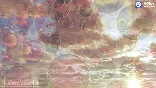 V-Ray 6 | Parametric Clouds Animation Test \ Анимационный тест Параметрических Облаков