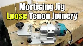 Handheld Mortising Jig For Your Router | Loose Tenon Joinery Without Festool Domino