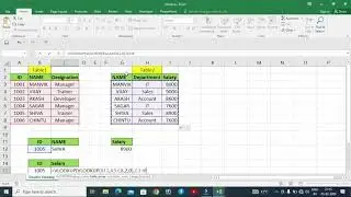 Double vlookup | How to use Double vlookup in Excel | Nested Vlookup | Multipl vlookup