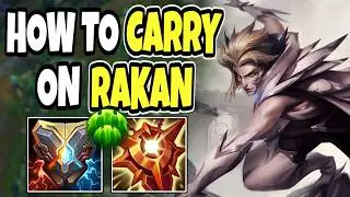 Challenger support shows you how to carry Rakan - Challenger support commentary