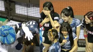 李珠珢이주은 李晧禎이호정 朴信妃박신비 卡洛琳⚾邦妮壓沁沁頭仿KIA Tigers應援曲🤣2024/7/27六局下大巨蛋上帝視角 出局舞、起亞虎啦啦隊 Fubon Angels應援