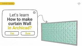 Curtain wall in Archicad