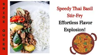 SPEEDY THAI BASIL STIR-FRY | SPEEDY THAI BASILIKUM STIR-FRY| Subscribe