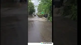 HAVE YOU EVER SEEN ROADS THIS FLOODED!