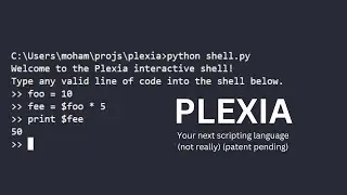 My toy language interpreter: Plexia Showcase