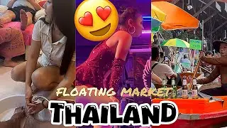 Floating market #thailand #minivlog