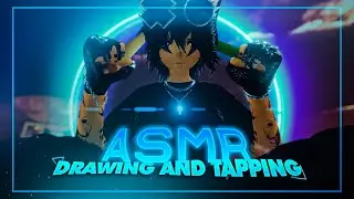 ASMR VR Drawing & Tapping Triggers 😴 | Tracing, Hand Movements, Plucking..🔮 | No Talking ✨ | VRChat