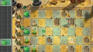 Plants vs Zombies 2 - Walkthrough - Ancient Egypt - Yeti