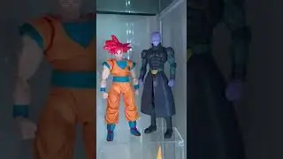 Tournament Of Power display!! Our first ever YouTube short! 💯⚡️ #dbz #shfiguarts # goku #jiren