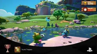 Puzzle Bobble 3D, 'Tourist Trapped' Trophy Capture PS5 Gameplay