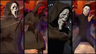 Ghostface, Chucky, Leatherface & Michael Myers - Skin Mod Showcase - Mortal Kombat 1