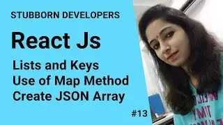 Lists and Keys in React.js | Use Map method with JSON Data Array in React Js in Hindi 2021