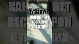 КАК ВЛИЯЕТ ВЕС НА УРОН С ПАДЕНИЯ В ИГРЕ ТАРКОВ TARKOV EFT 
