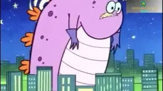 Dexter and Dee Dee become giant monsters and battle