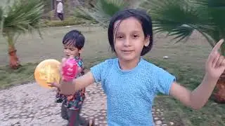 Srishti Ke Ball Ko Kya Huaa 😅 || Srishti Or Shivansh ka masti #viral #video