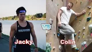 Colin vs Jacky - Iron Dragons Paddle Erg Challenge - Dec 14, 2017