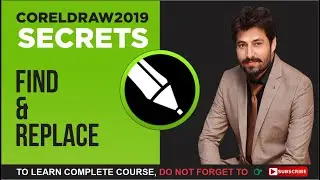 Find and Replace in CorelDraw 2019