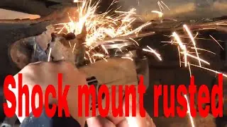 how to replace a shock mount ford ranger