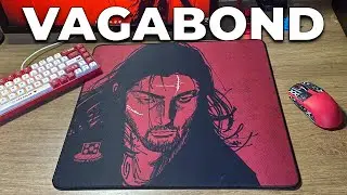 Mousepad Genenrico do Aliexpress com uma estamapa muito bonita