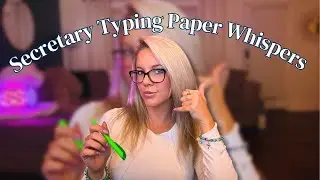 ASMR Secretary Roleplay SOFT Whispers for Relaxation