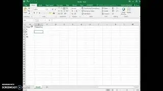 Enter data into worksheet