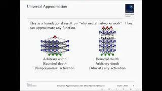 [50 seconds] Universal Approximation with Deep Narrow Networks