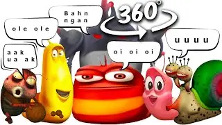 360° VR Red Larva Oi Oi Oi VS Ole Ole Ole VS Banh Banh VS Ua Ua VS Malav bilaik