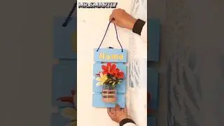 DIY Wall Decor That Will Wow Your Guests #shorts #diy