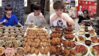 Mukbanger consumed a mountain like food