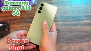 How To Take Screenshot Samsung Galaxy A14 5G, Screenshot Setting ,