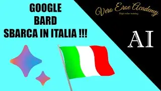 BARD IN ITALIANO !!! - GOOGLE BARD DISPONIBILE IN ITALIANO