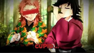 {Cupid} Giyuu and Sabito…❤️‍🩹[Demon slayer]