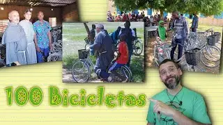 Frailes Franciscanos consiguen 100 bicicletas para jóvenes estudiantes de Burkina Faso