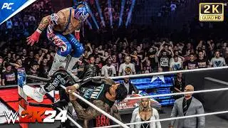 Tag Team FULL MATCH : Rey Mysterio & Batista vs. Jey Uso & Jimmy Uso