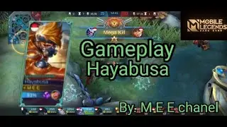 Gameplay Hayabusa mid Lane ditier neraka- MOBILE LEGEND BANG BANG